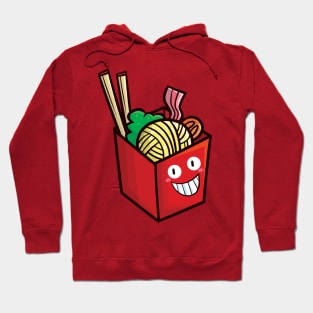 Cute udon noodle smiling Hoodie